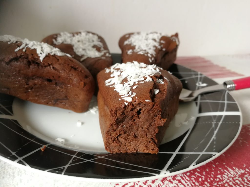 Gâteau fondant au chocolat et crème de coco ( sans gluten, sans lactose