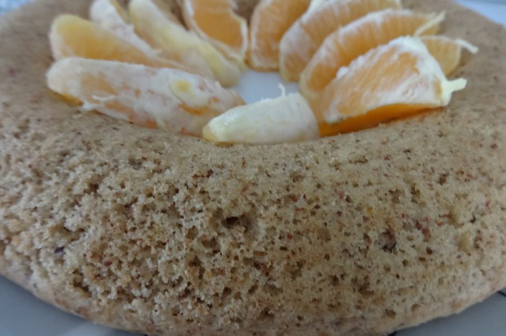 Biscuit fondant aux amandes et à l’orange ( sans gluten , sans matière grasse, sans lactose )
