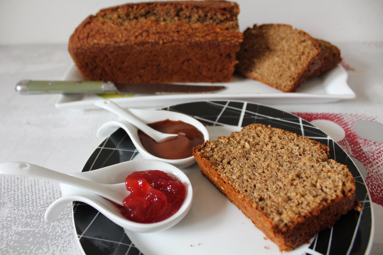 Bread cake au sarrasin ( sans beurre ) - Plaisirs Sains et Gourmands